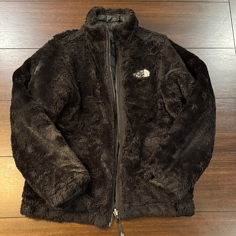 The North Face Kids Charcoal Puffer Jacket - Picture 4 of 5